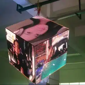 Il cubo magico ha condotto la finestra dello schermo ha condotto lo schermo per la decorazione 3D LED Display Screen