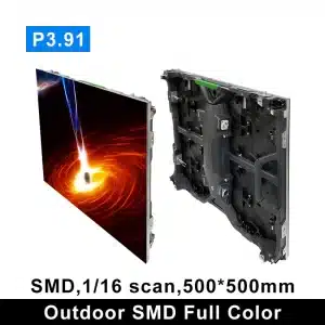 P2.6 P2.97 P3.91 Indoor Full Color Outdoor LED Rental Display scherm met gegoten aluminium behuizing