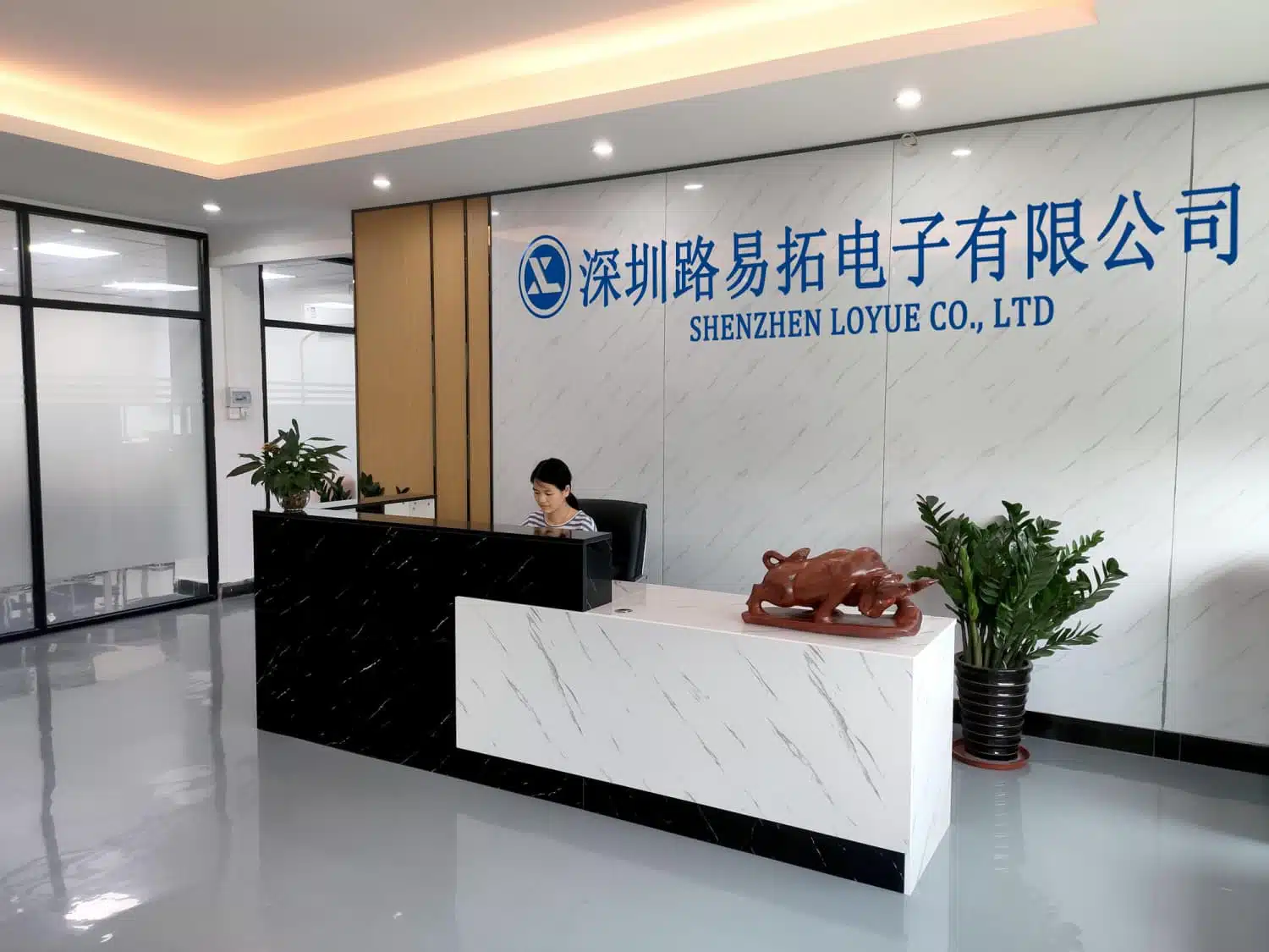 SHENZHEN LOYUE CO.. LTD Réceptionniste