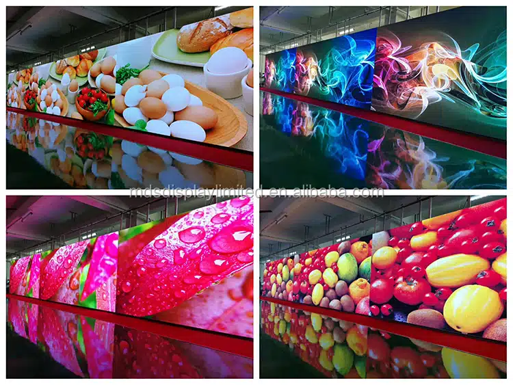 led wall video