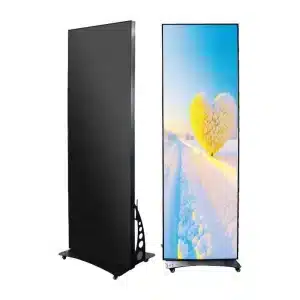 P2,5 senza giunture Portable Smart Advertising Player Floor Standing Digital Screen Poster LED Screen