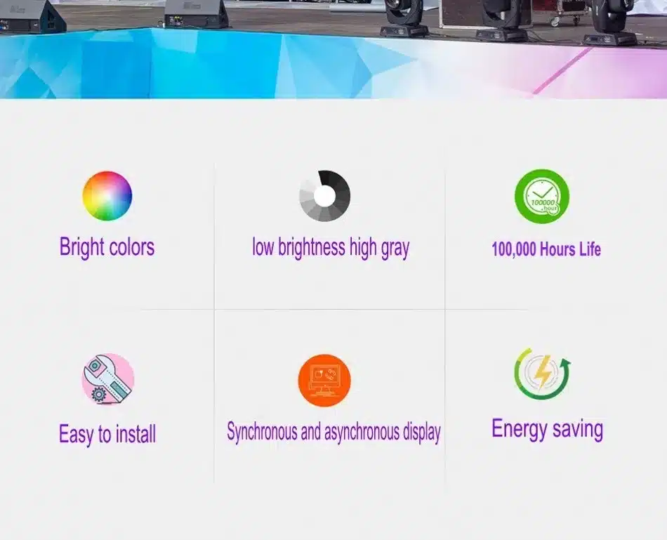 Outdoor P3.91 Rental LED Display Screen Full Color SMD Stage Backdrop LED Video Wall 3 kf S7336301d895848ad86576e7407c6c6b9Q