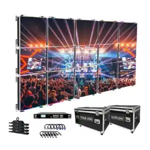 HD Bühne Werbung Wasserdicht Billboard Full Color Rental Indoor Video Wall Screen Outdoor LED Display für Bühne Hochzeit Bar