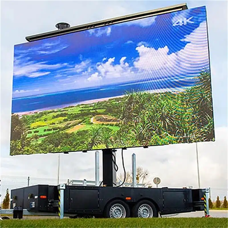 LED advertising display screens on highways