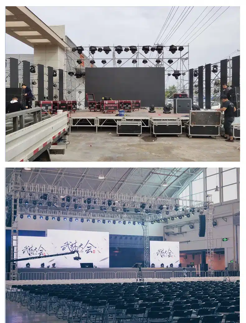 Outdoor P3.91 Rental LED Display Screen Full Color SMD Stage Backdrop LED Video Wall 12 kf Sf734538ad2324facb0b4e67a76d8af66h