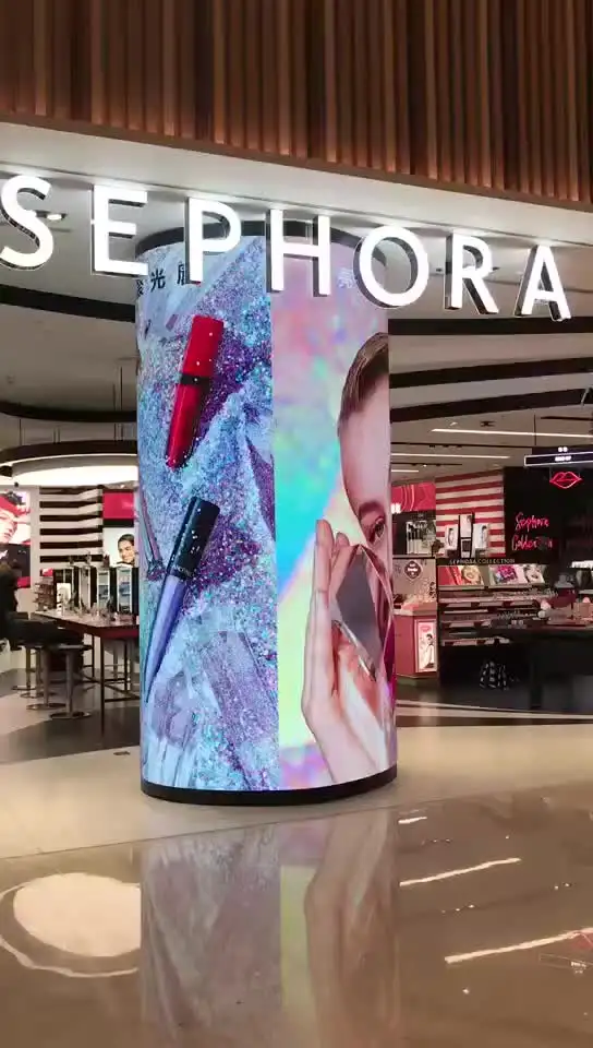 Sephora led displays